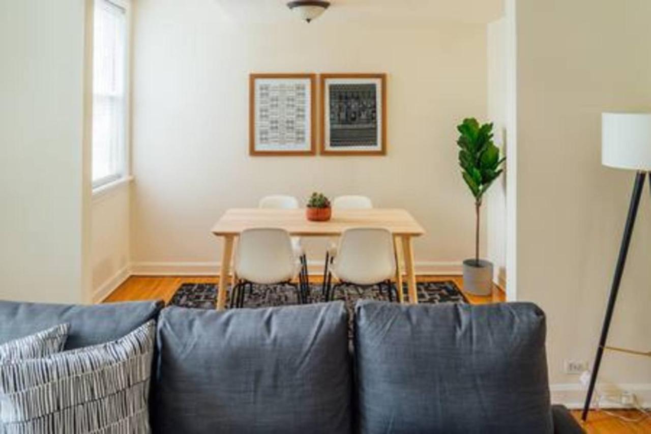 Cozy & Stylish 2Br Apt Near O'Hare Int'L Airport - Central Cozy Dunning Eksteriør billede